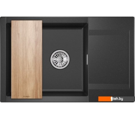  - Кухонные мойки Granula ES-7807 (черный) - ES-7807 (черный)