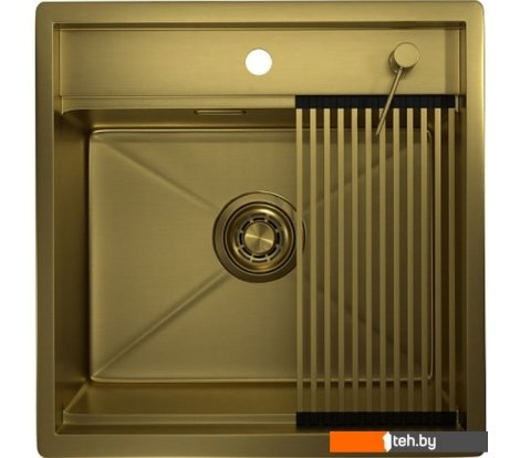  - Кухонные мойки Granula GR-5051 (золото сатин) - GR-5051 (золото сатин)