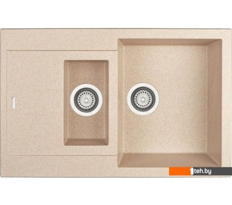  - Кухонные мойки Longran Amanda AMG780.500 15 (sabbia/58) - Amanda AMG780.500 15 (sabbia/58)