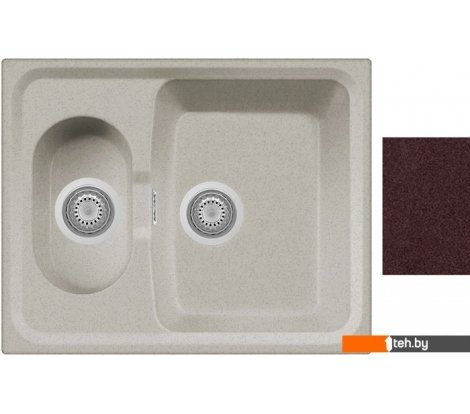  - Кухонные мойки Longran Classic CLS615.500 15 (marone/93) - Classic CLS615.500 15 (marone/93)