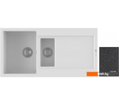  - Кухонные мойки Longran Enigma ENG1000.500 15 (lava/40) - Enigma ENG1000.500 15 (lava/40)