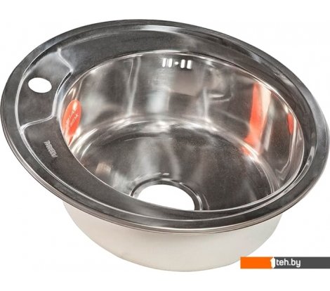  - Кухонные мойки Premial PL 490 (полированная, 0.8 мм) - PL 490 (полированная, 0.8 мм)