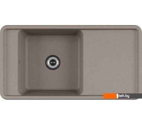  - Кухонные мойки Акватон Беллис 97 (серый шелк) - Беллис 97 (серый шелк)