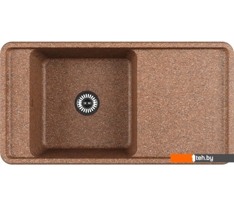  - Кухонные мойки Акватон Беллис 97 (терракотовый) - Беллис 97 (терракотовый)