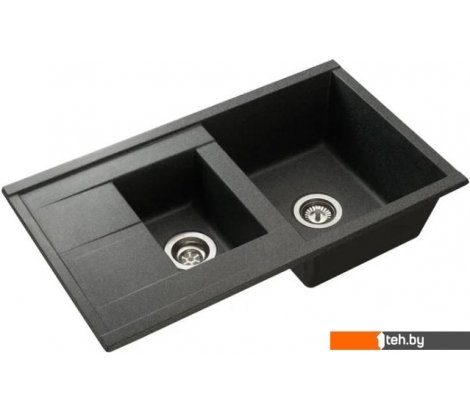  - Кухонные мойки Акватон Делия 87 (графит) - Делия 87 (графит)