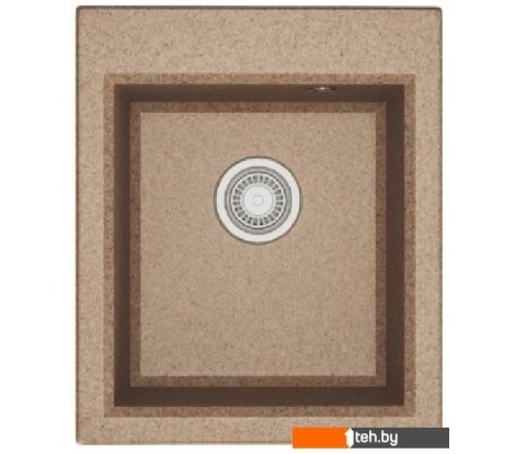  - Кухонные мойки Акватон Линеа 43 (песочный) - Линеа 43 (песочный)