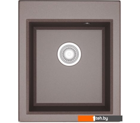  - Кухонные мойки Акватон Линеа 43 (серый шелк) - Линеа 43 (серый шелк)