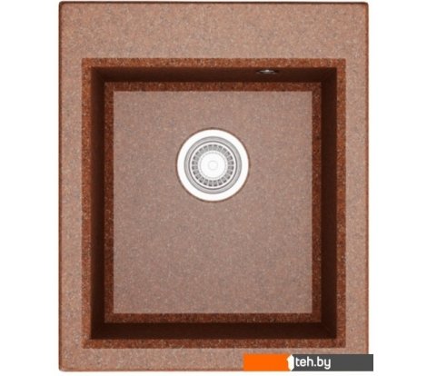 - Кухонные мойки Акватон Линеа 43 (терракотовый) - Линеа 43 (терракотовый)