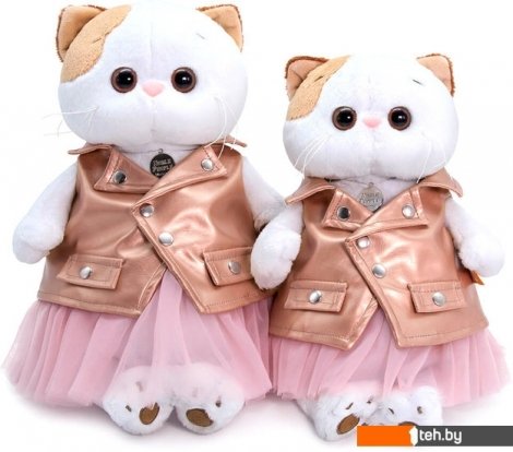  - Мягкие игрушки BUDI BASA Collection Кошечка Ли-Ли в юбке и жилетке LK24-046 (24 см) - Кошечка Ли-Ли в юбке и жилетке LK24-046 (24 см)