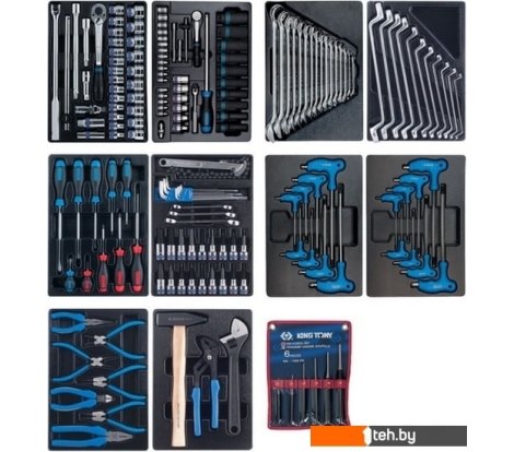  - Наборы инструментов King Tony 932-000MRD-MT (173 предмета) - 932-000MRD-MT (173 предмета)