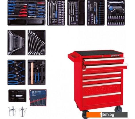  - Наборы инструментов King Tony 934-100MR (204 предмета) - 934-100MR (204 предмета)