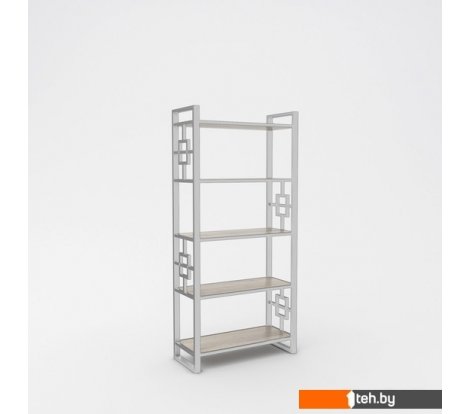  - Полки, стеллажи, системы хранения Hype Mebel Квадро 50x200 (белый/древесина белая) - Квадро 50x200 (белый/древесина белая)