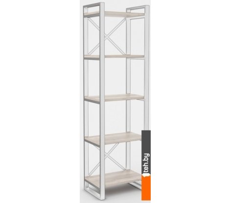  - Полки, стеллажи, системы хранения Hype Mebel Стандарт 50x170 (белый/древесина белая) - Стандарт 50x170 (белый/древесина белая)