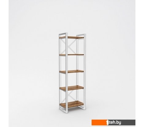  - Полки, стеллажи, системы хранения Hype Mebel Стандарт 50x170 (белый/дуб галифакс олово) - Стандарт 50x170 (белый/дуб галифакс олово)