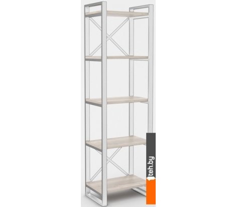  - Полки, стеллажи, системы хранения Hype Mebel Стандарт 50x200 (белый/древесина белая) - Стандарт 50x200 (белый/древесина белая)