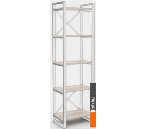  - Полки, стеллажи, системы хранения Hype Mebel Стандарт 80x170 (белый/древесина белая) - Стандарт 80x170 (белый/древесина белая)