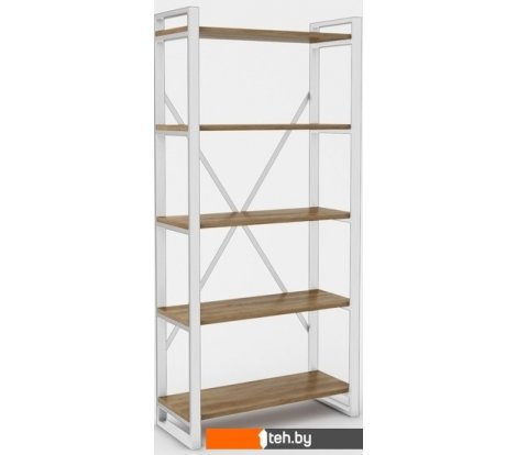  - Полки, стеллажи, системы хранения Hype Mebel Стандарт-2 50x200 (белый/дуб галифакс олово) - Стандарт-2 50x200 (белый/дуб галифакс олово)