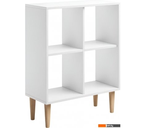  - Полки, стеллажи, системы хранения MONOFIX Одос 4 секции (белый) - Одос 4 секции (белый)