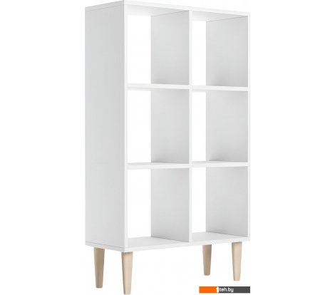  - Полки, стеллажи, системы хранения MONOFIX Одос Вертикальный 6 секций (белый) - Одос Вертикальный 6 секций (белый)