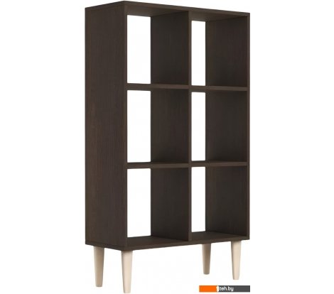  - Полки, стеллажи, системы хранения MONOFIX Одос Вертикальный 6 секций (венге) - Одос Вертикальный 6 секций (венге)