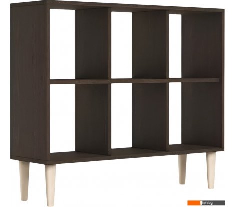  - Полки, стеллажи, системы хранения MONOFIX Одос Горизонтальный 6 секций (венге) - Одос Горизонтальный 6 секций (венге)