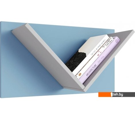  - Полки, стеллажи, системы хранения Polini Kids Mirum 5Y 600 0002094.114 (серый/голубой) - Mirum 5Y 600 0002094.114 (серый/голубой)