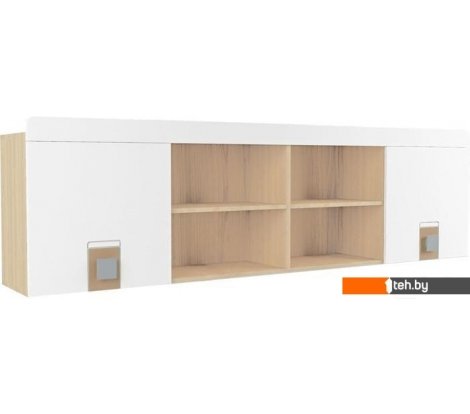  - Полки, стеллажи, системы хранения Аквилон Стиль № 7.1 (туя светлая/кофе с молоком) - Стиль № 7.1 (туя светлая/кофе с молоком)