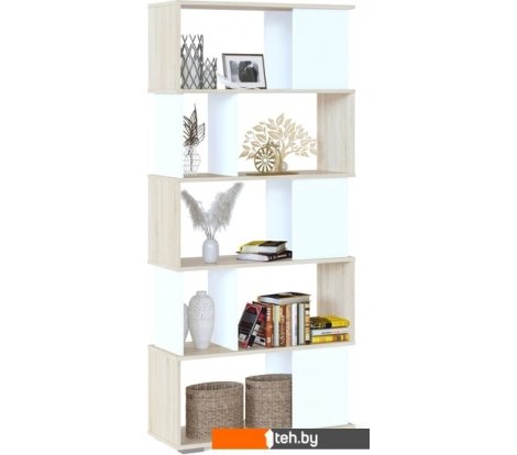  - Полки, стеллажи, системы хранения Сокол СТ-12 (дуб сонома, белый) - СТ-12 (дуб сонома, белый)