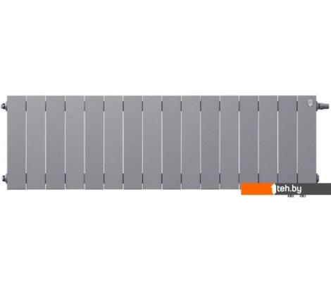  - Радиаторы отопления Royal Thermo PianoForte 300 Silver Satin (16 секций) нижнее подключение - PianoForte 300 Silver Satin (16 секций) нижнее подключение