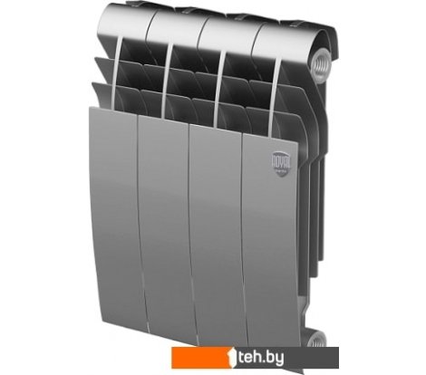  - Радиаторы отопления Royal Thermo BiLiner 350 Silver Satin (4 секции) - BiLiner 350 Silver Satin (4 секции)