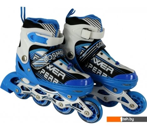  - Роликовые коньки Cosmoride Aqua (р. 31-34, белый/синий) - Aqua (р. 31-34, белый/синий)