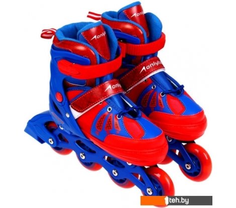  - Роликовые коньки Onlitop 9314689 (р. 30-33, синий/красный) - 9314689 (р. 30-33, синий/красный)