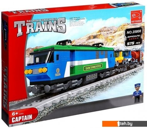  - Конструкторы Keyixing Грузовой электропоезд 2575353 - Грузовой электропоезд 2575353