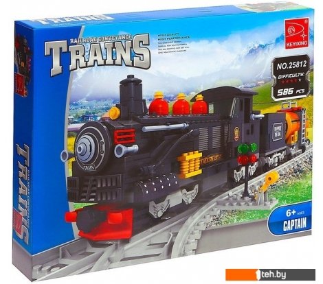  - Конструкторы Keyixing Классический паровоз 1552120 - Классический паровоз 1552120