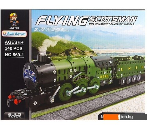  - Конструкторы Sima-Land Военный паровоз 9201124 - Военный паровоз 9201124