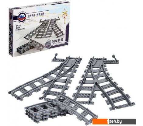  - Детские железные дороги Sima-Land Рельсы со стрелками 9275074 - Рельсы со стрелками 9275074