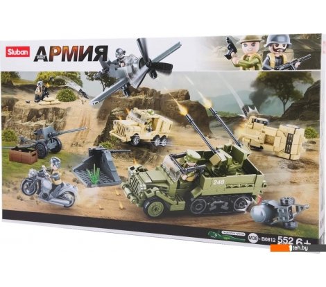  - Конструкторы Sluban Армия M38-B0812 - Армия M38-B0812