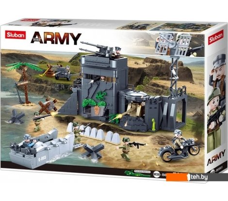  - Конструкторы Sluban Армия M38-B0861 - Армия M38-B0861