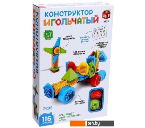 - Конструкторы Unicon Игольчатый 7598132 (116 эл) - Игольчатый 7598132 (116 эл)
