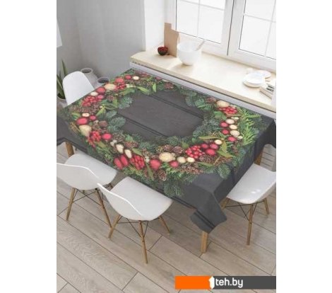  - Предметы сервировки JoyArty Рождественный венок на досках tc_37153_180x145 - Рождественный венок на досках tc_37153_180x145