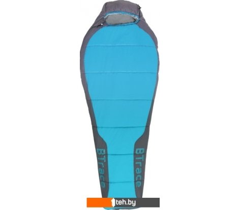  - Спальные мешки BTrace Snug S (левая молния, синий/серый) - Snug S (левая молния, синий/серый)