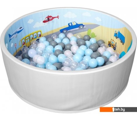  - Игровые домики и палатки Romana Мир внутри Транспорт ДМФ-МК-02.55.01-01 (150 шаров) - Мир внутри Транспорт ДМФ-МК-02.55.01-01 (150 шаров)