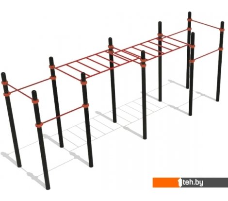  - Детские спортивные комплексы и игровые площадки Dinamika классический двухуровневый ZSO-001908 - классический двухуровневый ZSO-001908