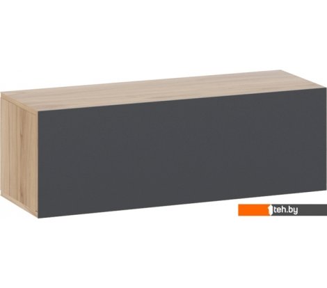  - Полки, стеллажи, системы хранения Трия Глосс ТД-319.03.26 (яблоня беллуно/стекло графит матовый) - Глосс ТД-319.03.26 (яблоня беллуно/стекло графит матовый)