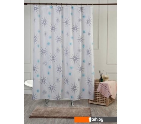  - Шторки и карнизы для ванн и поддонов Primanova Crystal DR-50055 - Crystal DR-50055