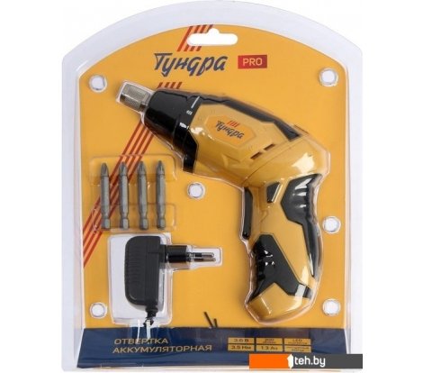  - Шуруповерты, гайковерты, электроотвертки Tundra Pro 7461754 (с 1-им АКБ) - Pro 7461754 (с 1-им АКБ)