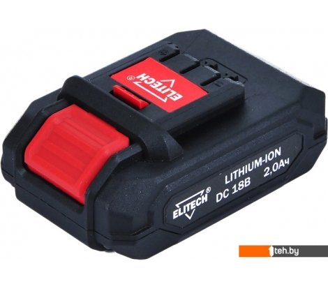  - Аккумуляторы и зарядные устройства для инструмента ELITECH 1820.098600 (18В/2 Ач) - 1820.098600 (18В/2 Ач)