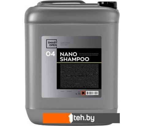  - Автохимия и автокосметика для кузова SmartOpen Автошампунь Nano Shampoo 04 5л - Автошампунь Nano Shampoo 04 5л
