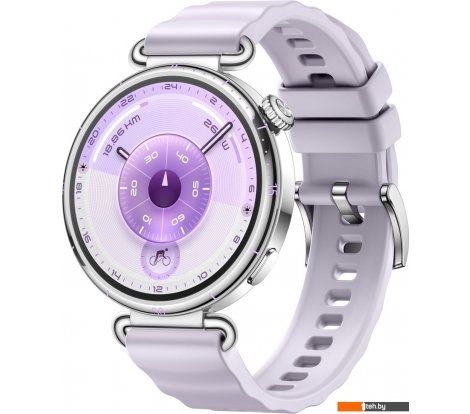  - Умные часы и браслеты Huawei Watch GT 6 41 мм (серебристый, с сиреневым силиконовым ремешком, международная версия) - Watch GT 6 41 мм (серебристый, с сиреневым силиконовым ремешком, международная версия)