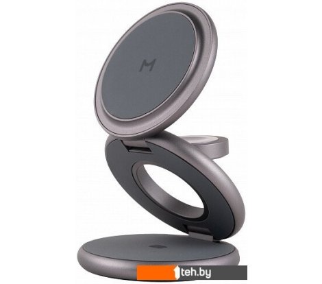  - Зарядные устройства Magssory Disc Signature Edition 3 в 1 для Apple WCH033 (темно-серый) - Disc Signature Edition 3 в 1 для Apple WCH033 (темно-серый)